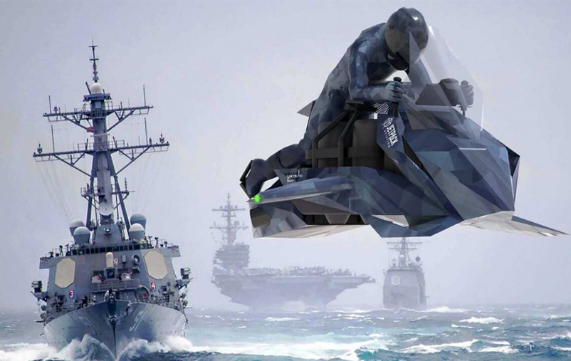 First Flying Motorcycle Spyder .. the world’s first flying motorcycle for military missions ...