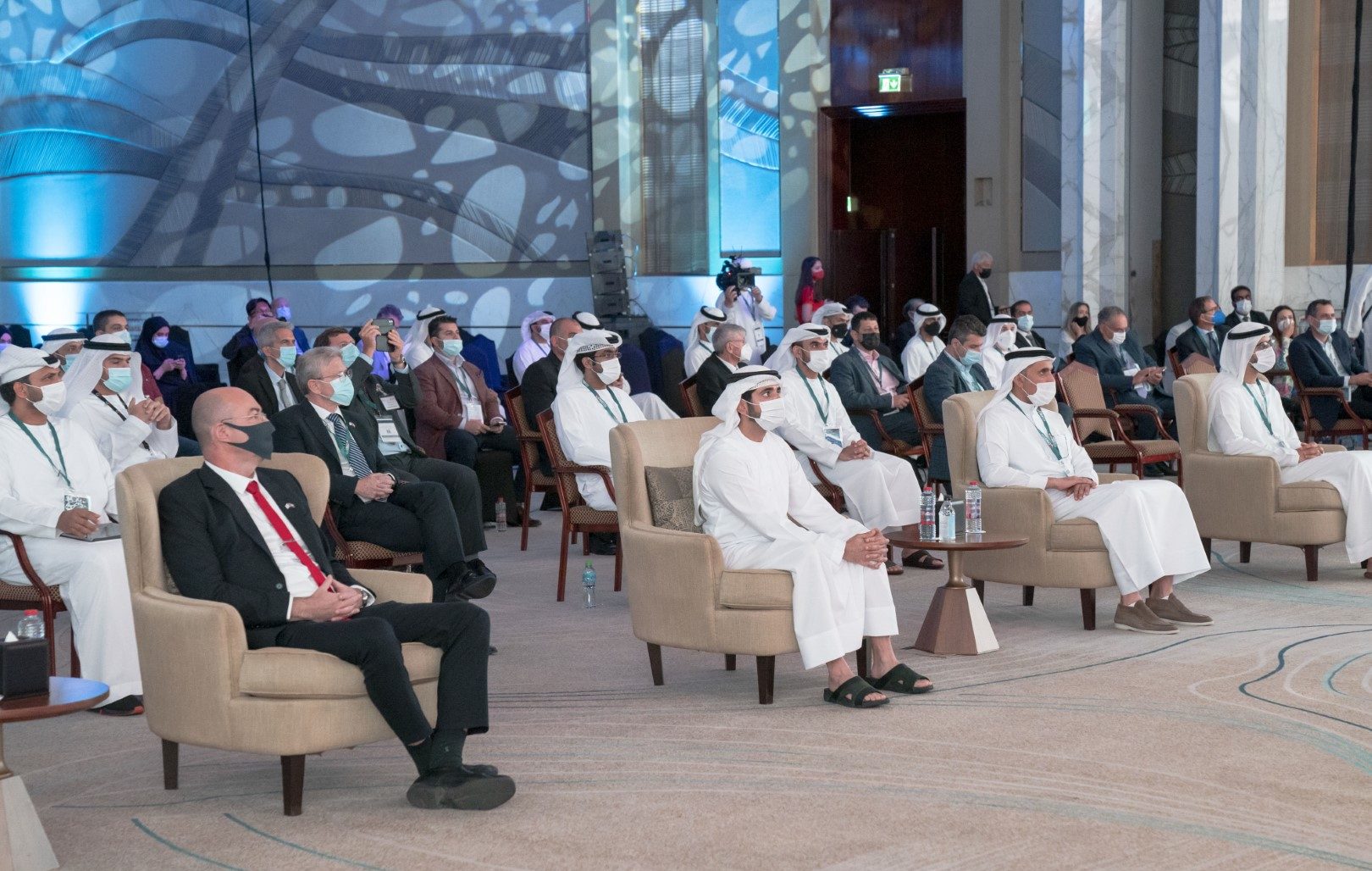 حمدان بن محمد يفتتح النسخة الثامنة من معرض ومؤتمر سايبر تك جلوبال للأمن السيبراني1