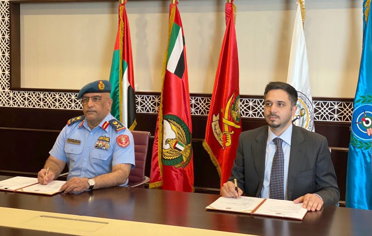 اللجنة العسكرية المنظمة لـ ” دبي للطيران ” توقع شراكة مع ” SPPS ” لإدارة مؤتمر قاده القوات الجوية2