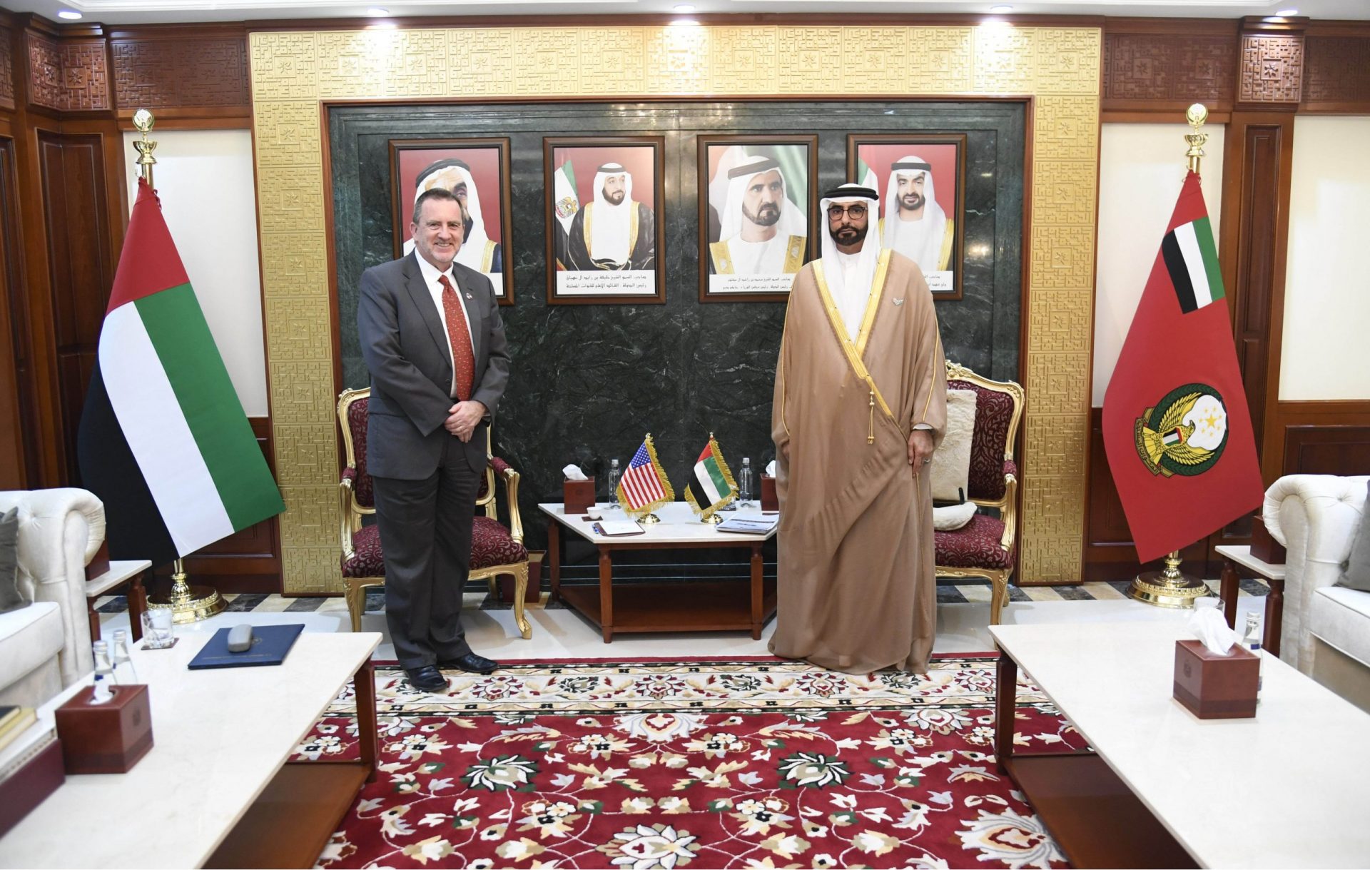 Al Bowardi receives Chargé d’Affaires at US Embassy in Abu Dhabi