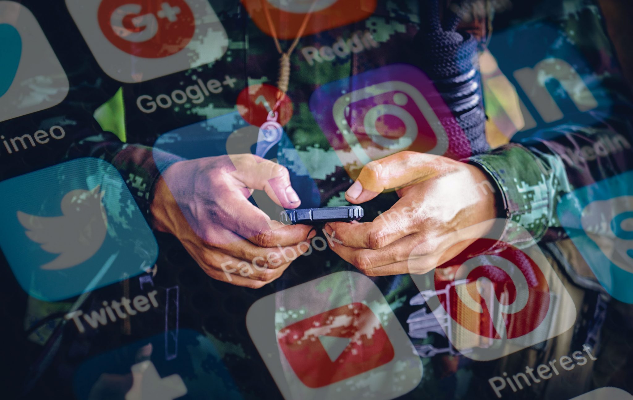 Advantages‭, ‬risks and control The use of Social Media in the military