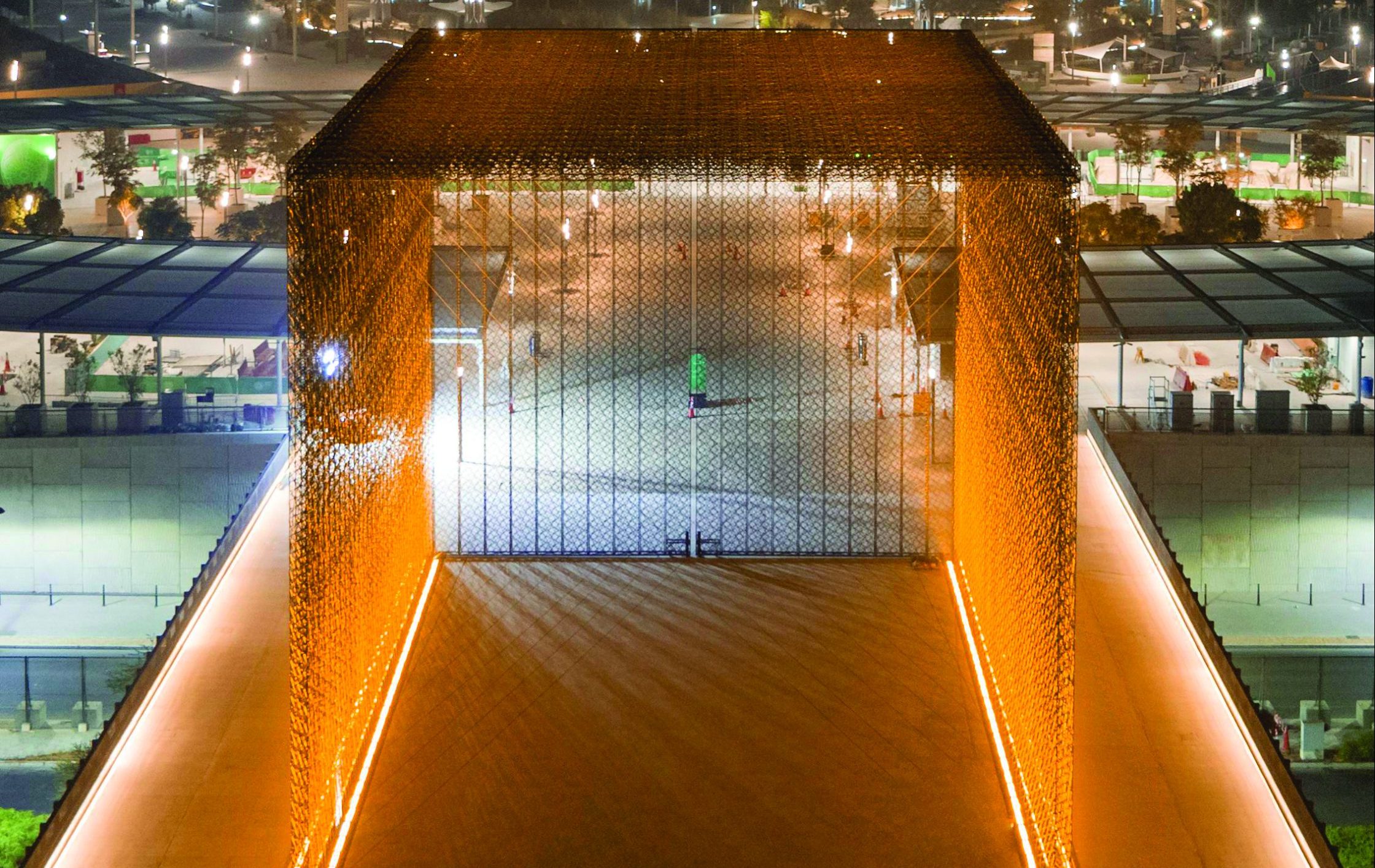 DUBAI, 14 January 2021. The Sustainability Portal, Expo 2020 Dubai. (Photo by Dany Eid/Expo 2020 Dubai)
