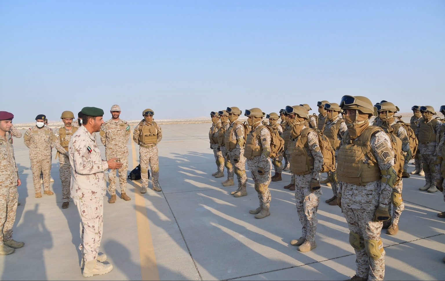 Royal Saudi Land Forces arrive in UAE to participate in ‘One Destiny/1
