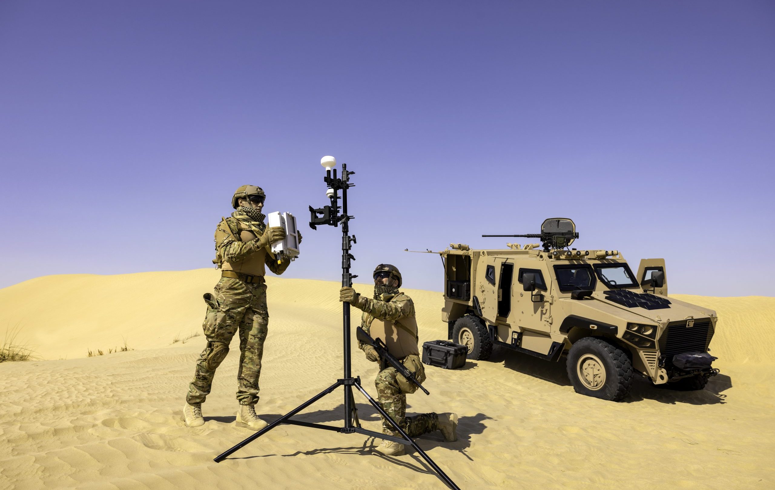 Saab DeplopyNet Mast installation