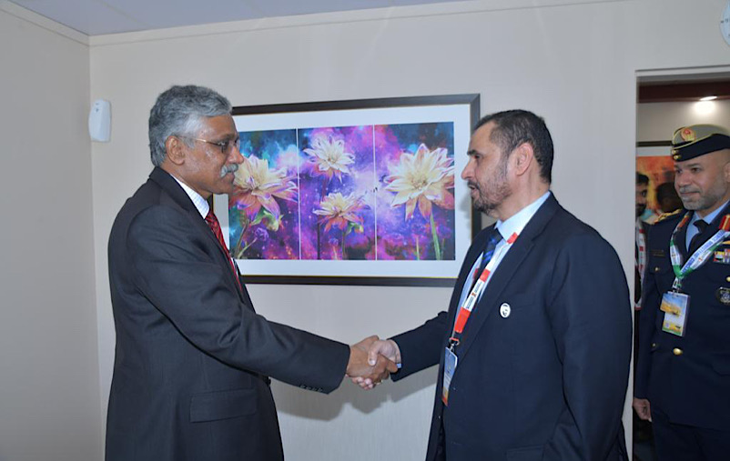 بنغالور - الهند في 14 فبراير /وام/    حضر سعادة مطر سالم الظاهري وكيل وزارة الدفاع والوفد المرافق له فعاليات معرض 