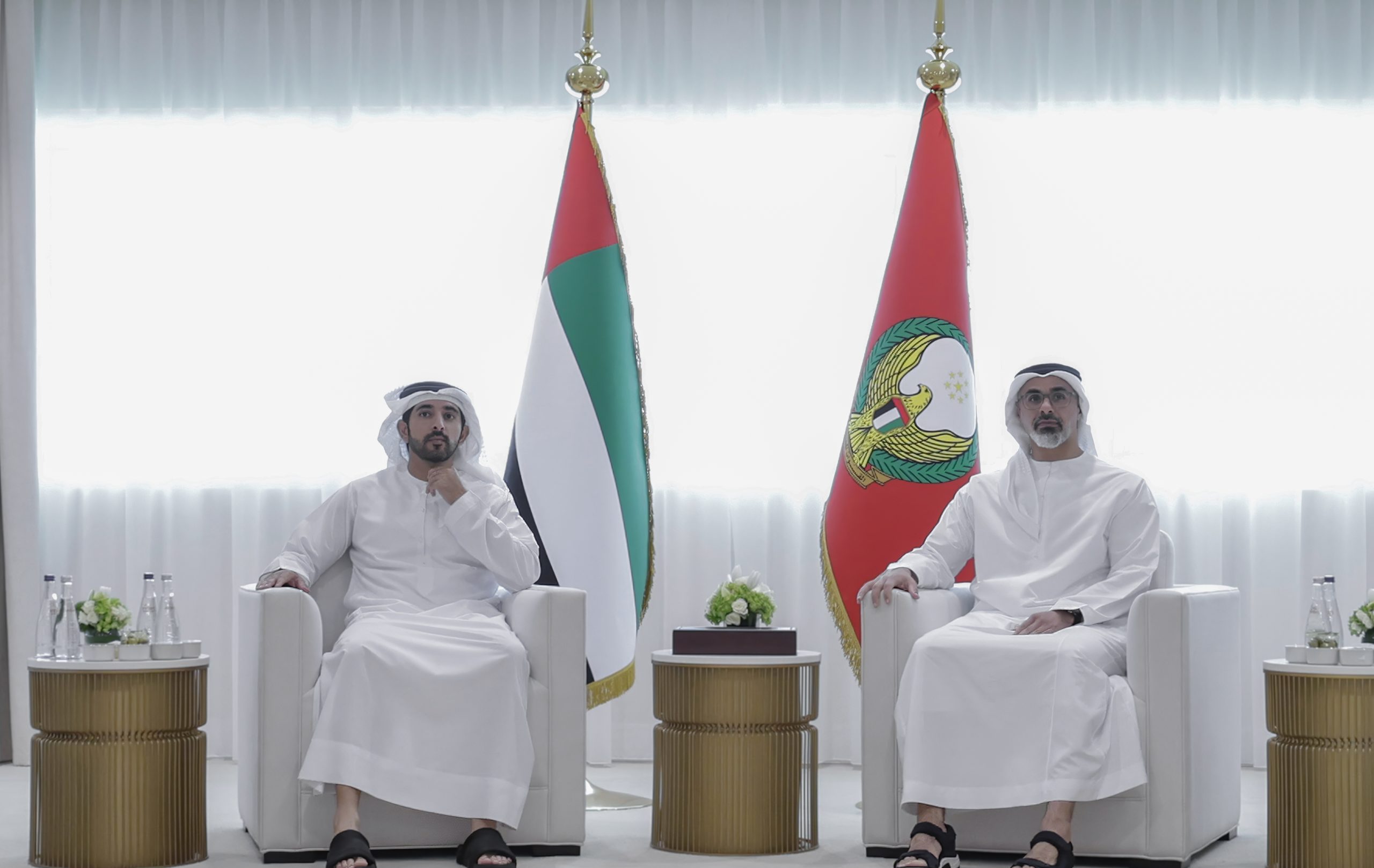 خالد بن محمد بن زايد وحمدان بن محمد بن راشد يطلقان المرحلة التنفيذية لمشروع «سرب»
