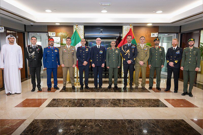 الإمارات وإيطاليا تعقدان الاجتماع الثنائي التاسع عشر لتعزيز التعاون الدفاعي3